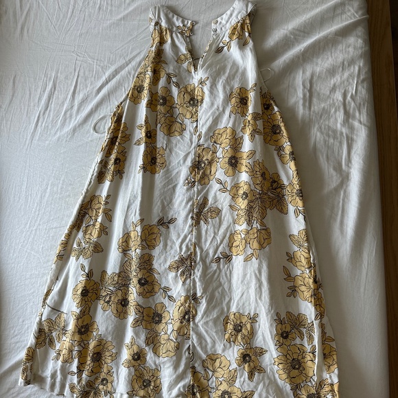 Cynthia Rowley Linen Halter Mini Swing Dress - Picture 6 of 7